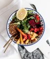 5 steps to creating the perfect lunch bowl | Bikinis & Passports