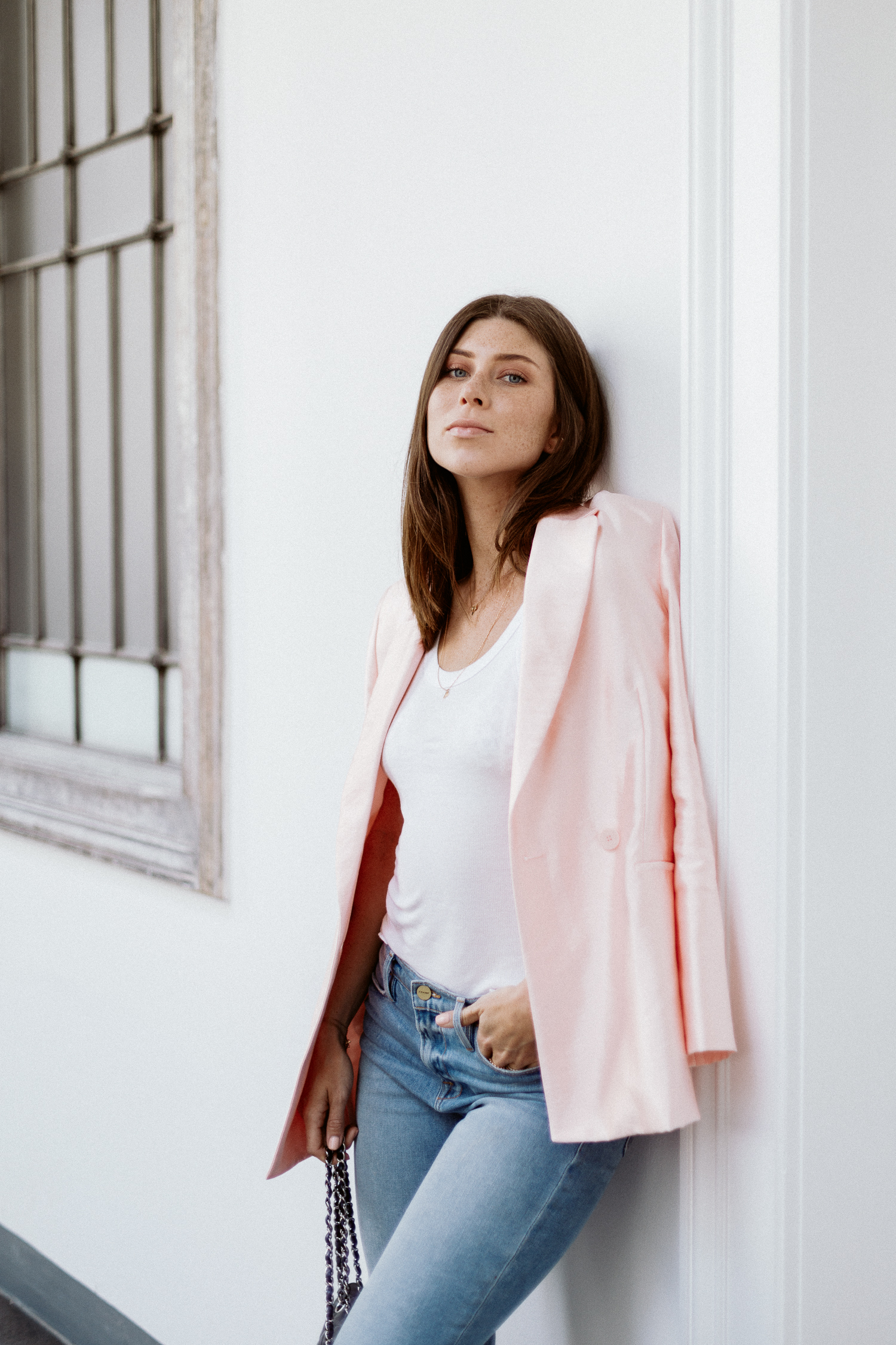 Spring Must-Have: Pastel Pink Blazer | Bikinis & Passports