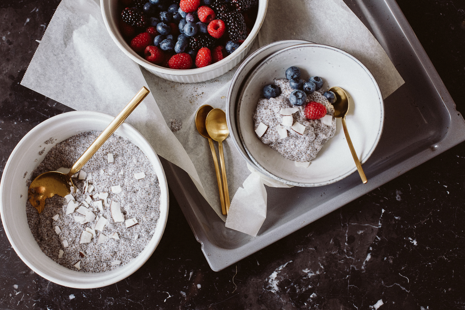 Coconut Chia Pudding Recipe (dairy-free, vegan) | Bikinis & Passports