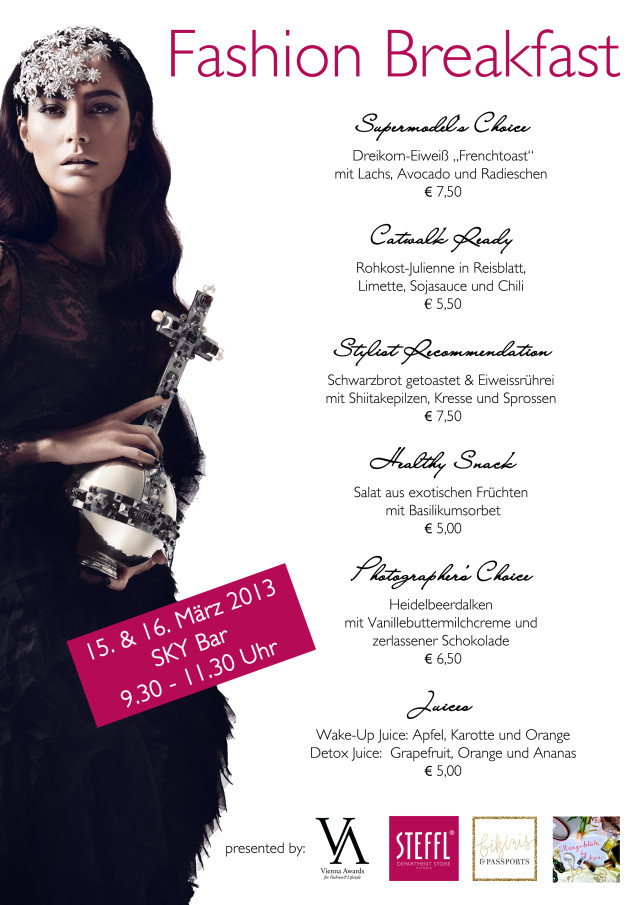 Fashion Breakfast - SKY Bar Steffl