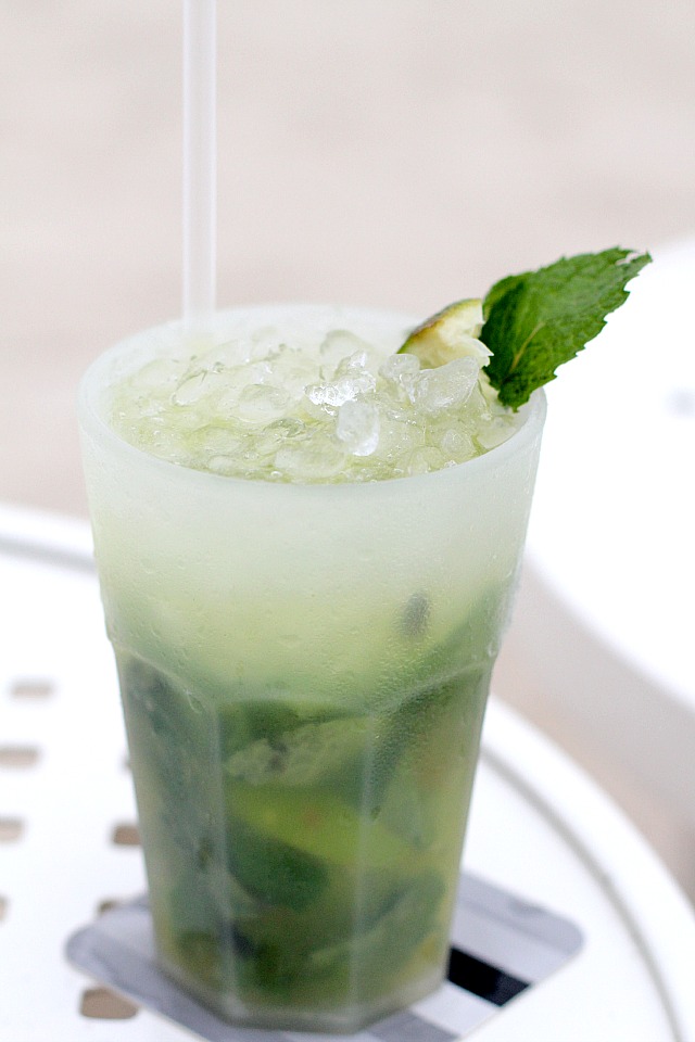 Melon Mojito at Nasimi Beach