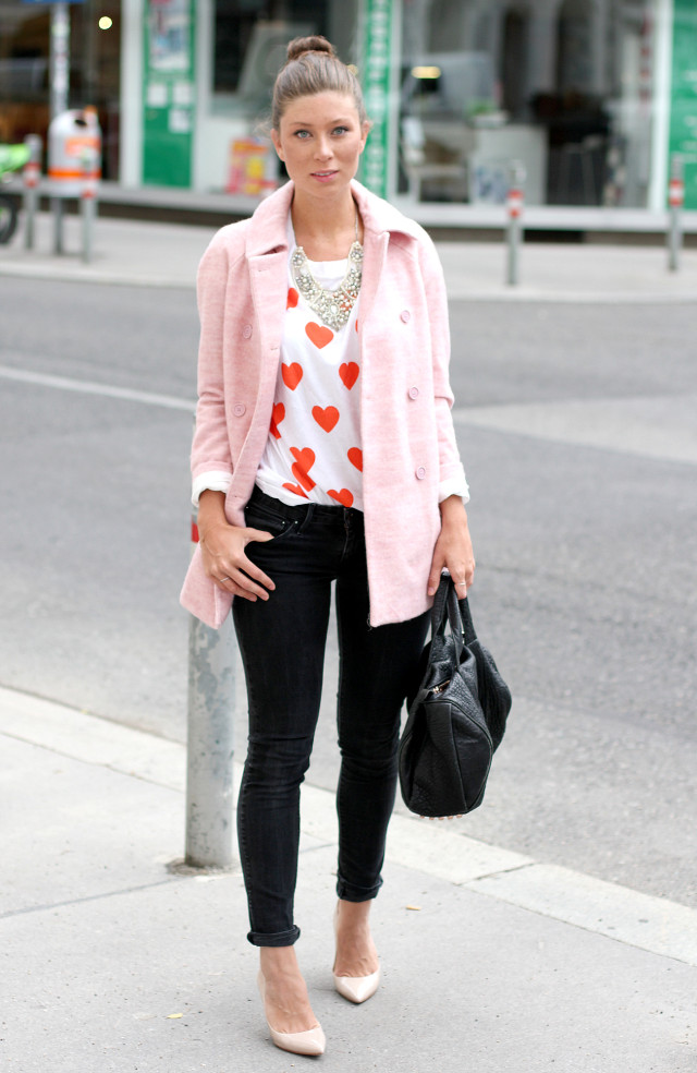 OUTFIT: hearts & candy colors