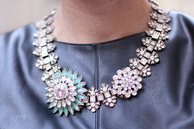 ZARA statement necklace | Bikinis & Passports