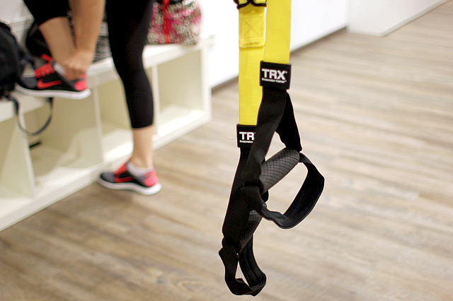 HEALTHY LIVING: TRX, baby!