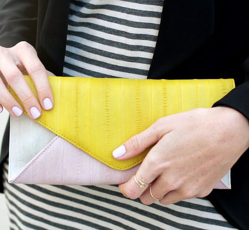 OUTFIT: stripes & pastels