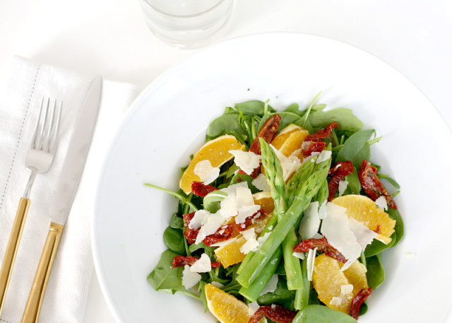 RECIPE: healthy spring salad