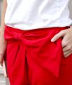 GIRISSIMA.com double ikkat bow pants