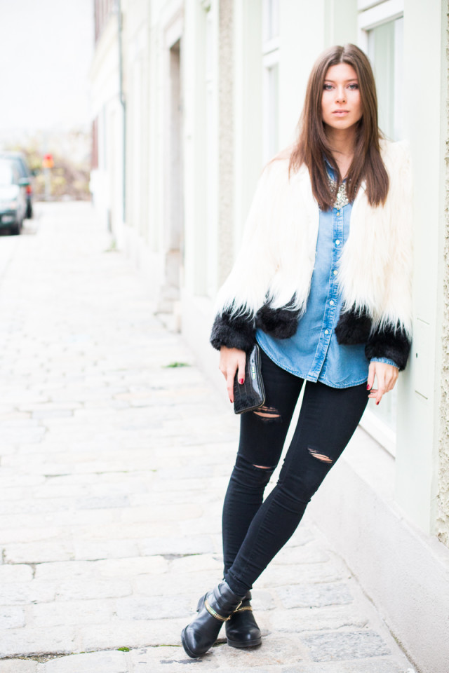 Unreal Fur Jacket via GIRISSIMA.com | Bikinis & Passports
