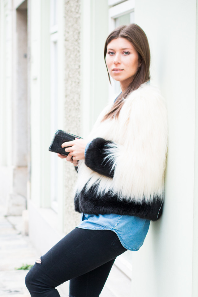 Unreal Fur Jacket via GIRISSIMA.com | Bikinis & Passports