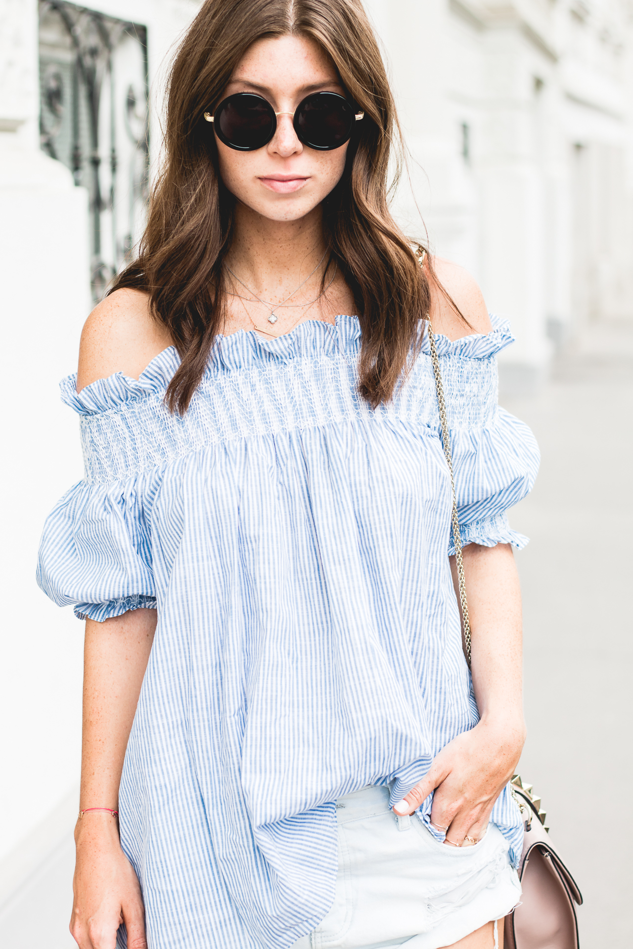OUTFIT: carmen top