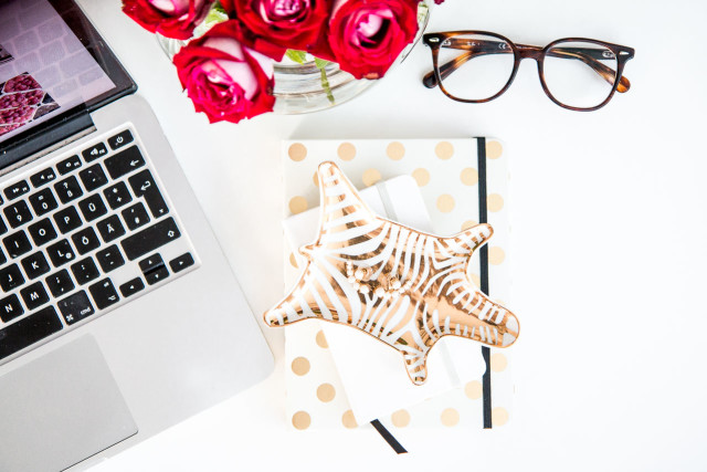back to school - desk accessories by Kate Spade | Bikinis & Passports