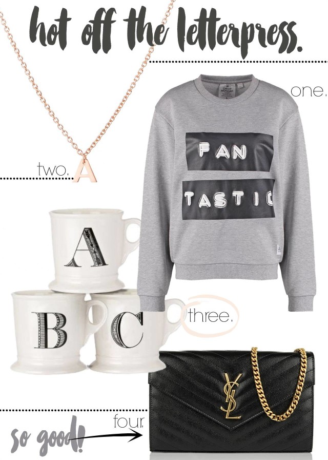 Cravings: Initials to Love | Bikinis & Passports
