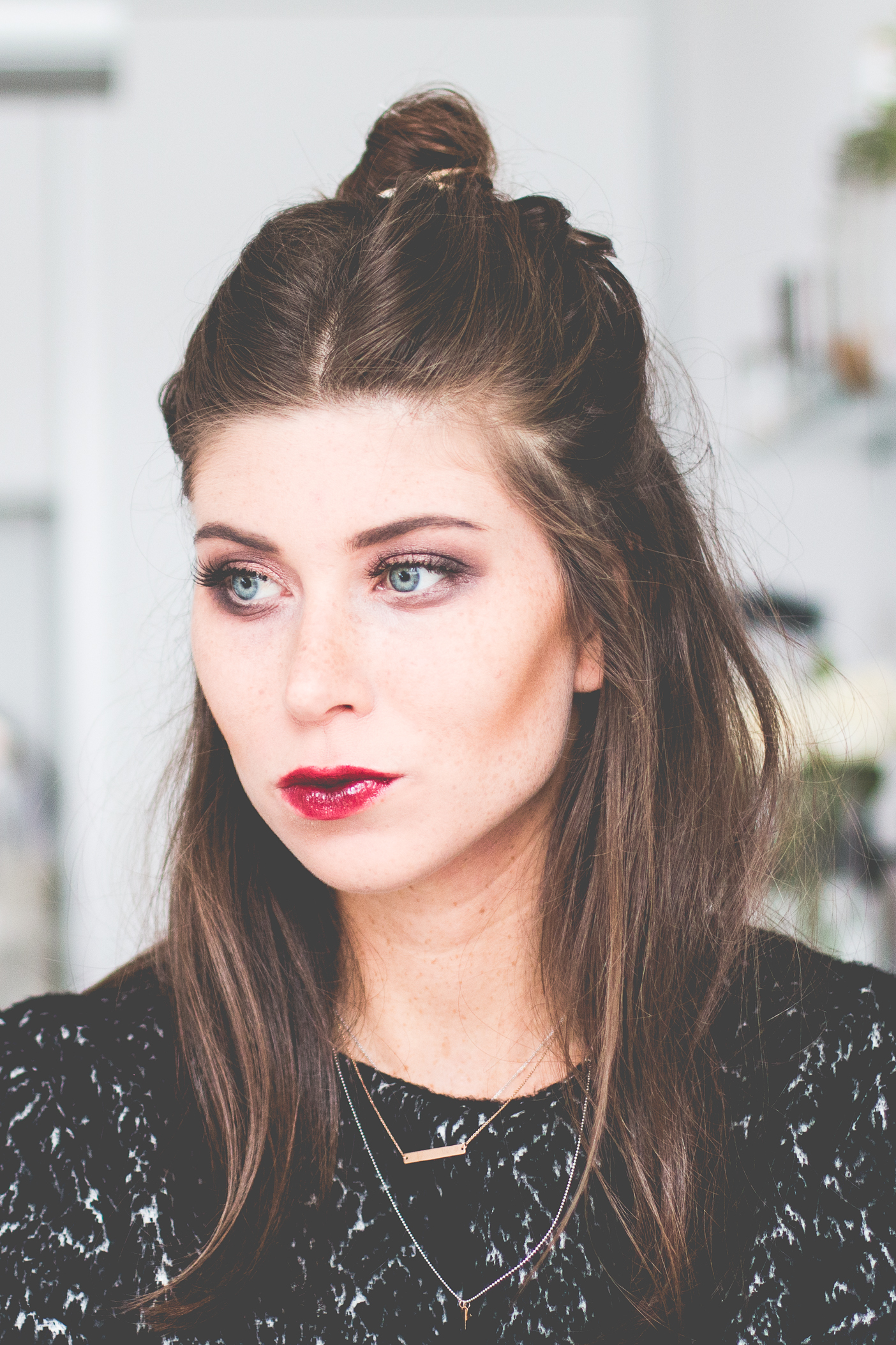 BOO! vampire-inspired halloween make-up