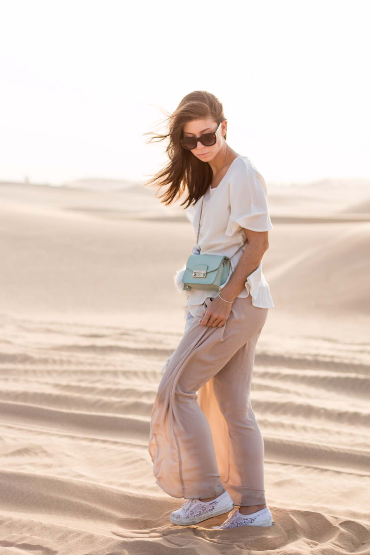 OUTFIT: sunset desert safari