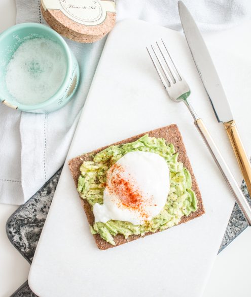 RECIPE: poached egg on avocado bread | Bikinis & Passports