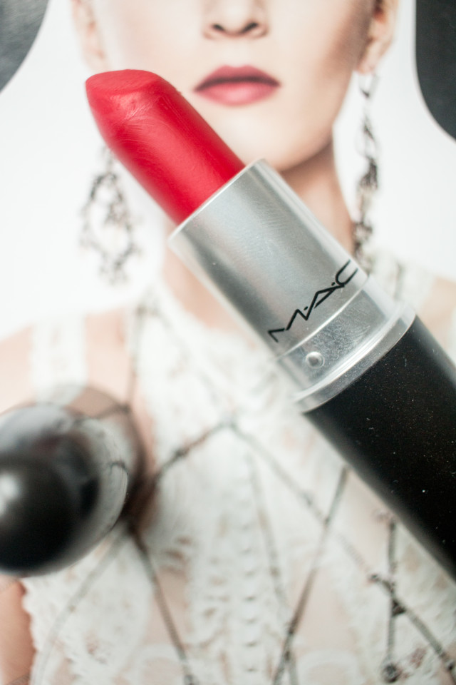 Red Lips: Ruby Woo by MAC | Bikinis & Passports