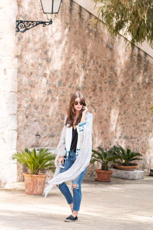 OUTFIT: boho crinkled jacket | Bikinis & Passports