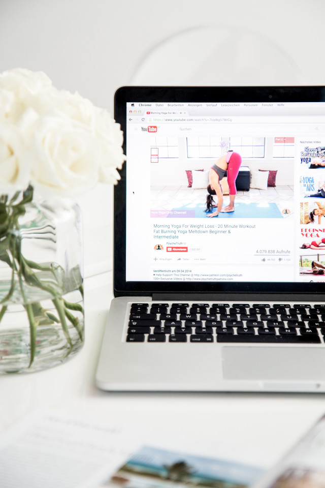 FITNESS: Yoga At Home Video & Class | Bikinis & Passports