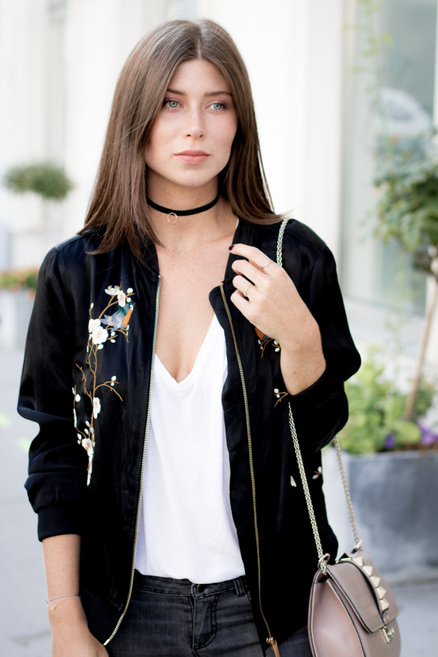 OUTFIT: floral bomber jacket | Bikinis & Passports
