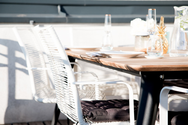 Rooftop Living Room: Our Perfect Outdoor Space For Summer | Bikinis & Passports