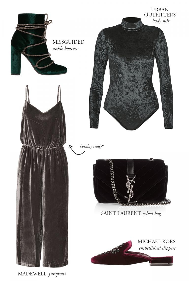 CRAVINGS: holiday trend velvet | Bikinis & Passports
