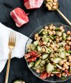 Recipe: Healthy Chickpea Salad with Grapefruit & Avocado | Bikinis & Passports