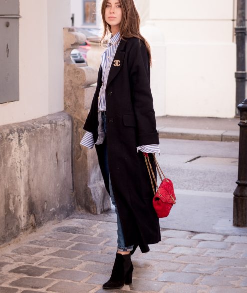 OUTFIt: winter sun, long oversize coat Tracey | Bikinis & Passports