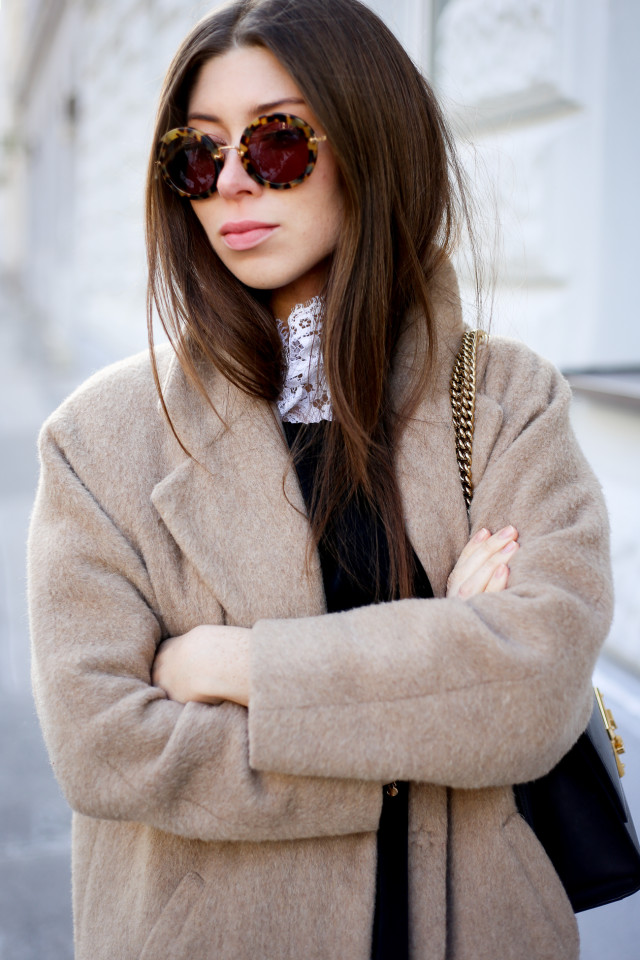 OUTFIT: how to wear off-shoulder tops in Winter | Bikinis & Passports