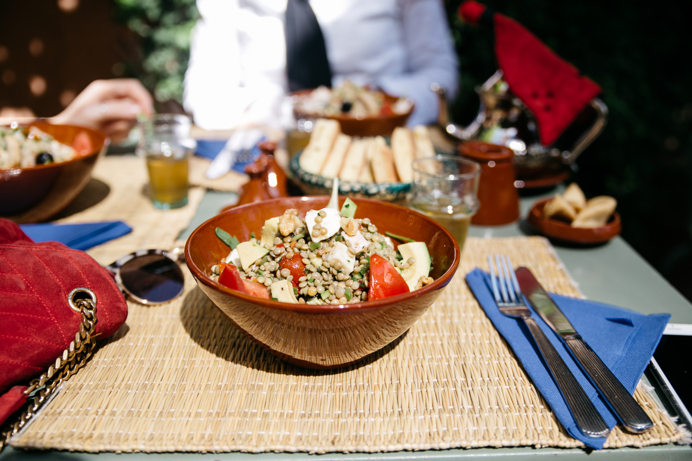 Café Majorelle Marrakech | Bikinis & Passports