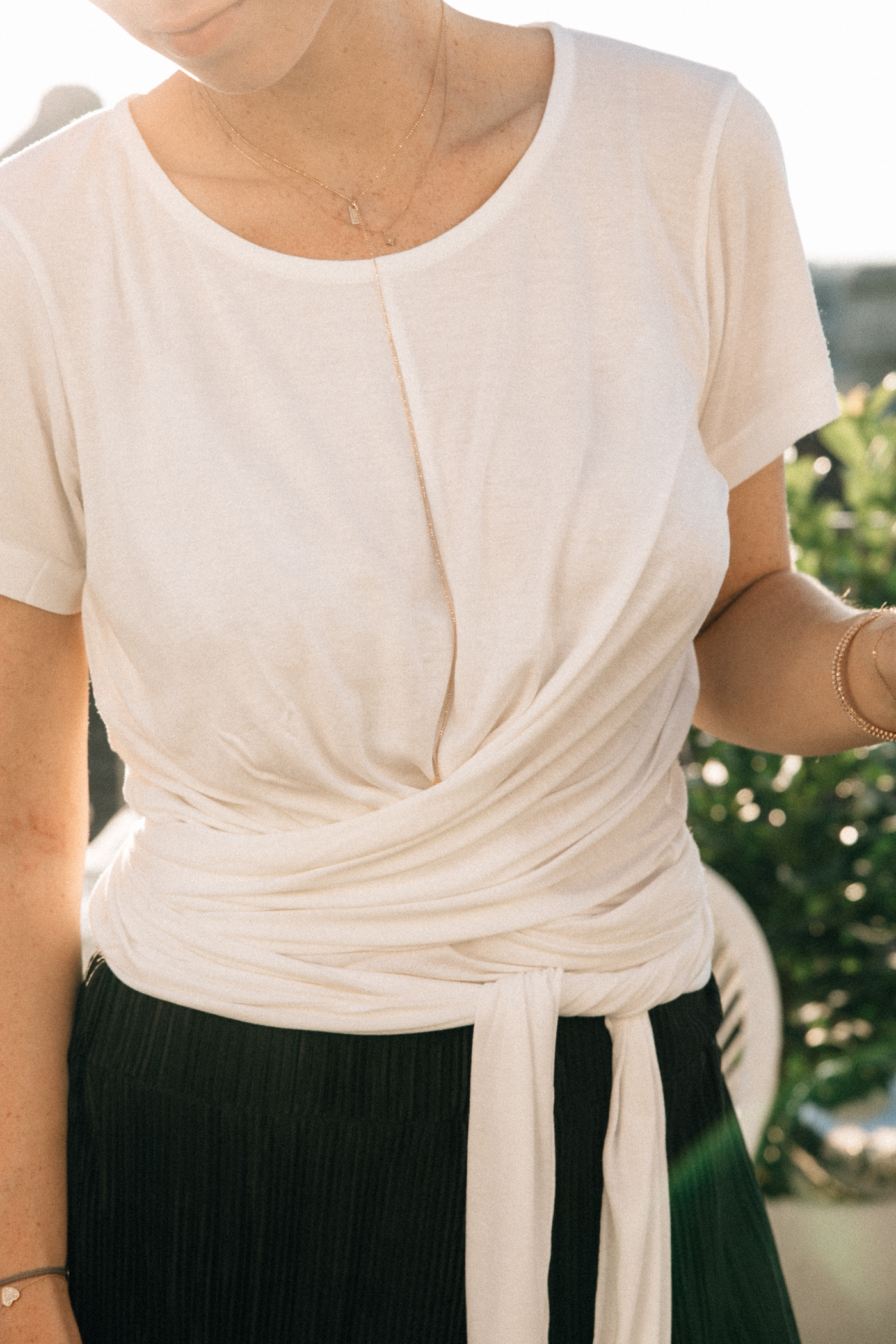 J. Crew Wrap Top | Bikinis & Passports