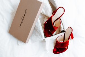 Gianvito Rossi Velvet Mules | Bikinis & Passports