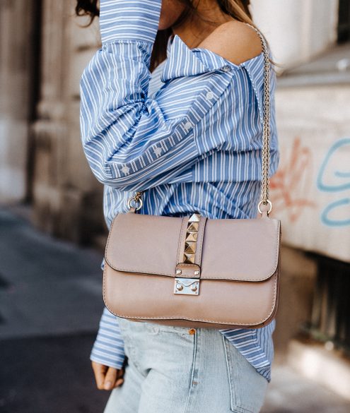 One-Shoulder Stripe Blouse EDITED Wien | Bikinis & Passports