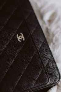 Chanel Wallet on Chain Review: Classic Black Caviar Leather + Silver Hardware | Bikinis & Passports