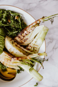 Winter Kale Salad with Grilled Fennel Recipe | Bikinis & Passports