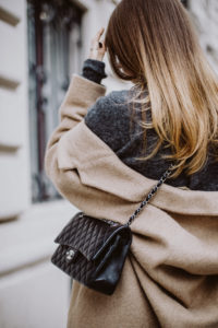 Camel Coat Outfit | Bikinis & Passports