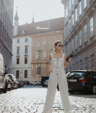 Summer Must-Have: Mango Linen Jumpsuit | Bikinis & Passports