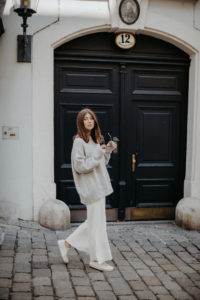 ZARA white sweat culottes | Bikinis & Passports