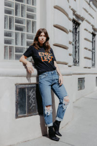 How To Style A Band Shirt | Bikinis & Passports