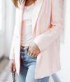 Spring Must-Have: Pastel Pink Blazer | Bikinis & Passports