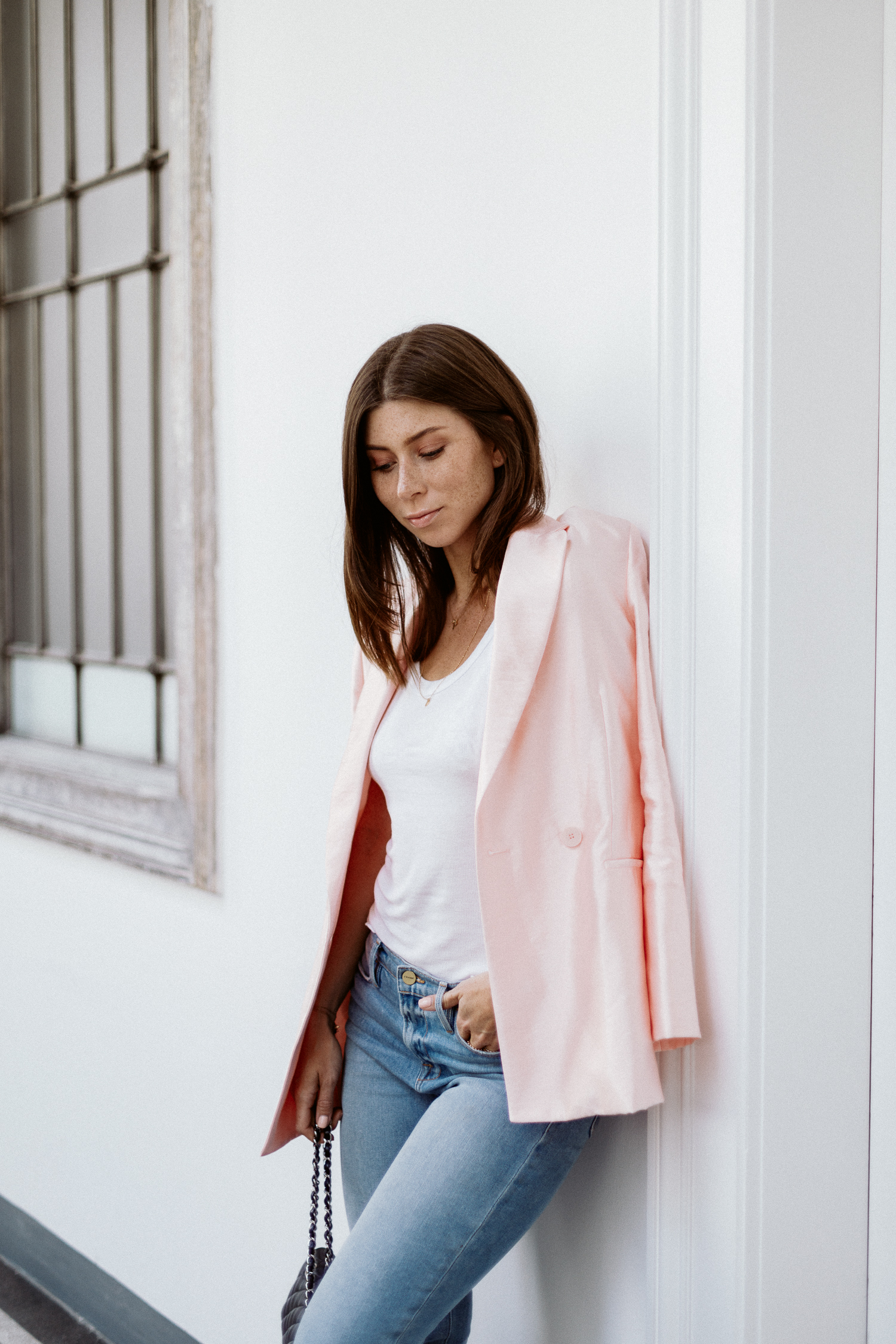 Spring Must-Have: Pastel Pink Blazer | Bikinis & Passports