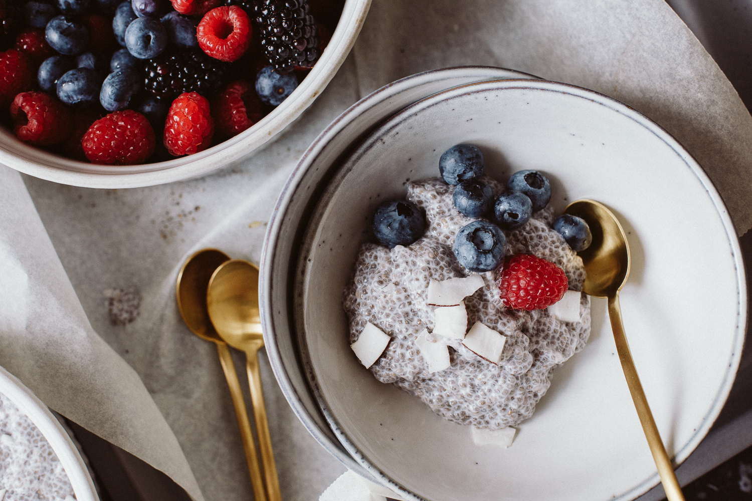 Coconut Chia Pudding Recipe (dairy-free, vegan) | Bikinis & Passports