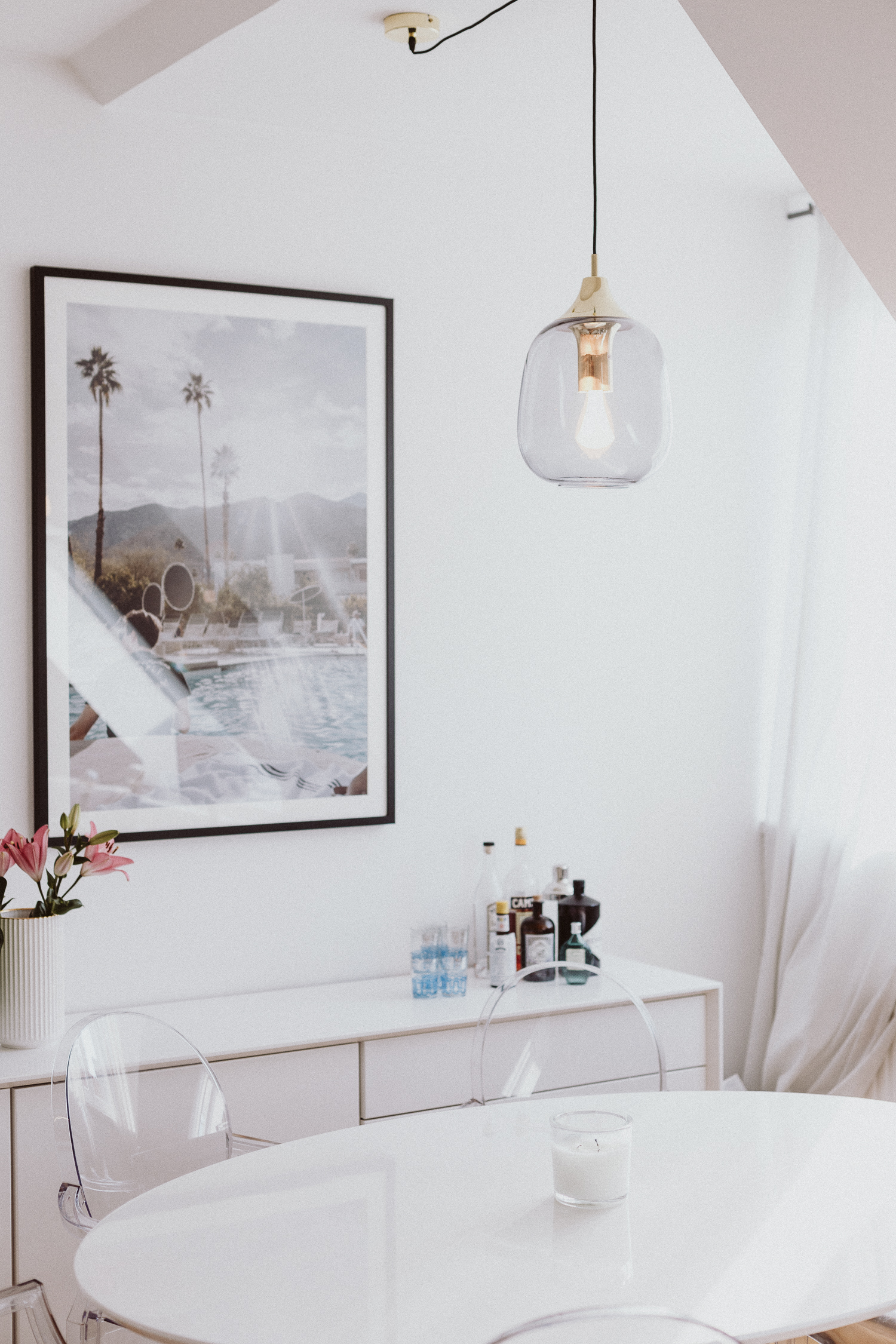 Dining Room Sideboard, White Scandi Style | Bikinis & Passports