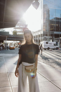 New York City travel outfit | Bikinis & Passports
