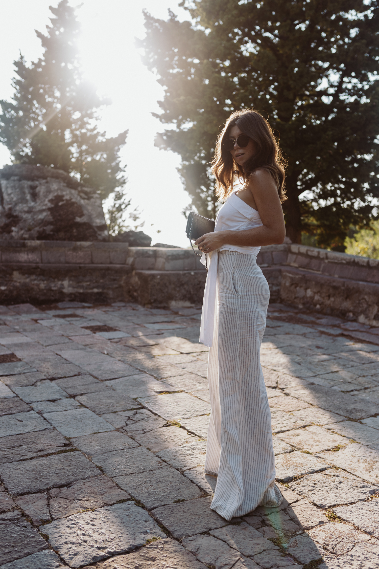 The Best White Wide Leg Linen Pants - Ashley Brooke