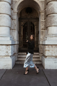 How To Style A Sequin Skirt - Bikinis & Passports