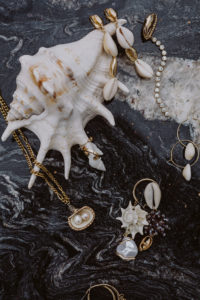 Seashell Accessories on Sale - Bikinis & Passports