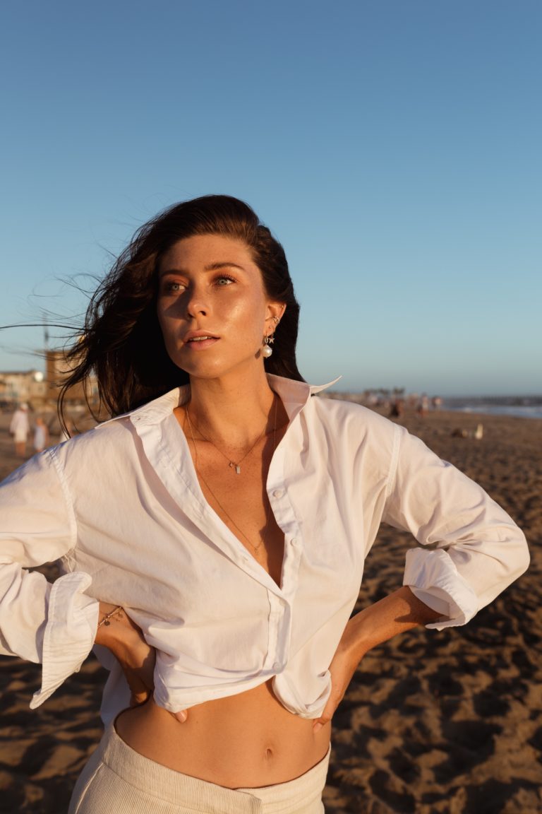The Perfect White Blouse: The LASTING by VIKTORIA LOUISE - Bikinis & Passports