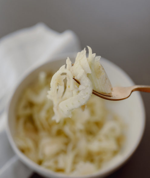 Simple Shaved Fennel Salad Recipe with Parmesan - Bikinis & Passports