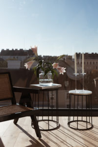 3 ways to style sidetables - Bikinis & Passports